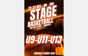 STAGE BASKET – U9 à U13