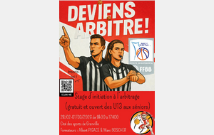 STAGE D’INITIATION À L’ARBITRAGE