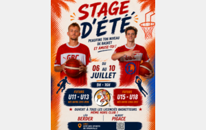 STAGE d'été 2026