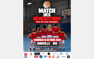 MATCH DES GENERATIONS