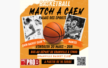 Sortie CBC Pro B – Déplacement à Caen