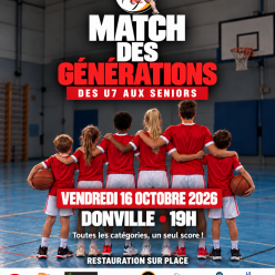 MATCH DES GENERATIONS